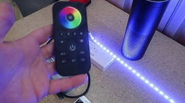 Zigbee RGBW LED strip Controller and remote control