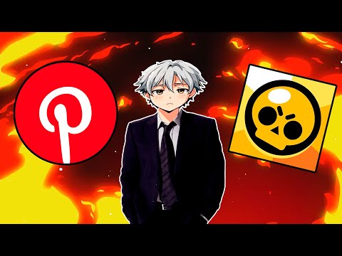 Brawl Stars no Pinterest é meio estranho