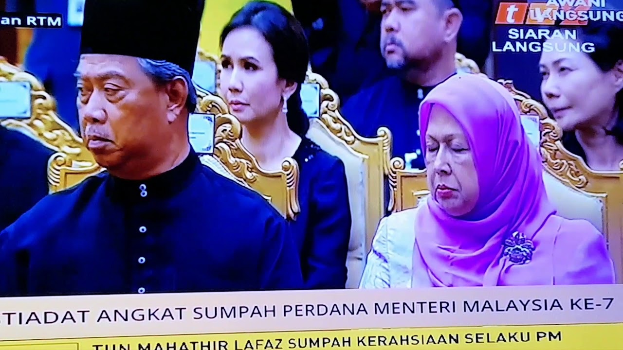 Perlantikan Tun Mahathir-Perdana Menteri Malaysia Ke-7 ...