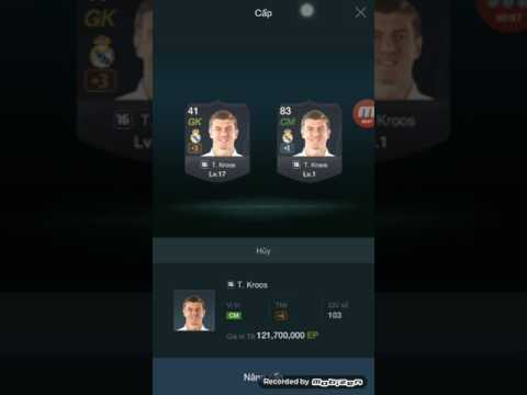 Nâng cấp T. Kroos FiFa Online 3 M