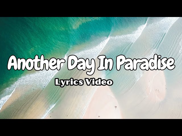 Phil Collins - Another Day In Paradise ( Lyrics Video ) 