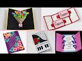 5 Easy Friendship Day Card Making Ideas | DIY Friendship Day Card | How To Make Card For Best Friend