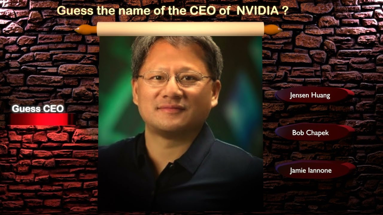 Guess the CEO name of famous companies 
