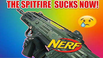 THEY RUINED THE SPITFIRE!!!😢 BLACK OPS 4 UPDATE 1.16