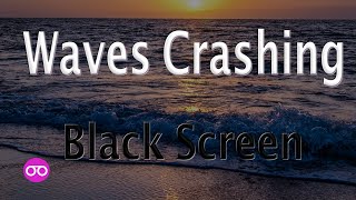 Waves Crashing Sleep Music Black Screen 10 Hours