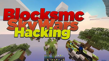 Blocksmc SkyWars Hacking With FDP Client - Op Config NO BAN NO KICK