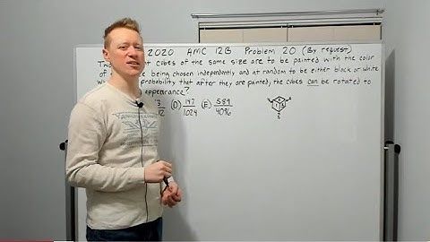 2020 AMC 12 B, Problem 20 (filmed by request)