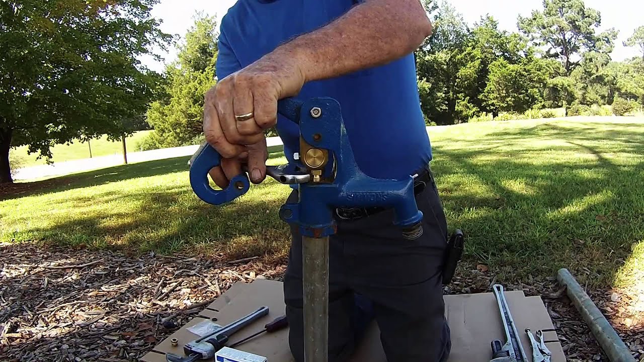 Simmons Frost Proof Yard Hydrant- O-Rings Replacement - YouTube