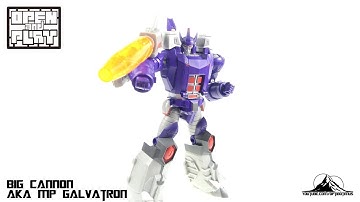 Optibotimus Reviews: Open and Play BIG CANNON (aka MP Galvatron)