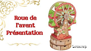 Roue de l' avent présentation scrapbookingcalendrierdelavent scrapbook