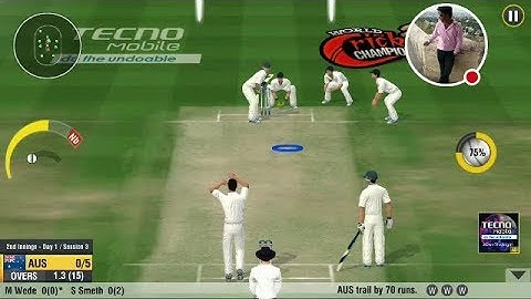 Word Cricket Championship2 Best Field Setup for Test Matches ( Aus 0/5 in 2 overs)
