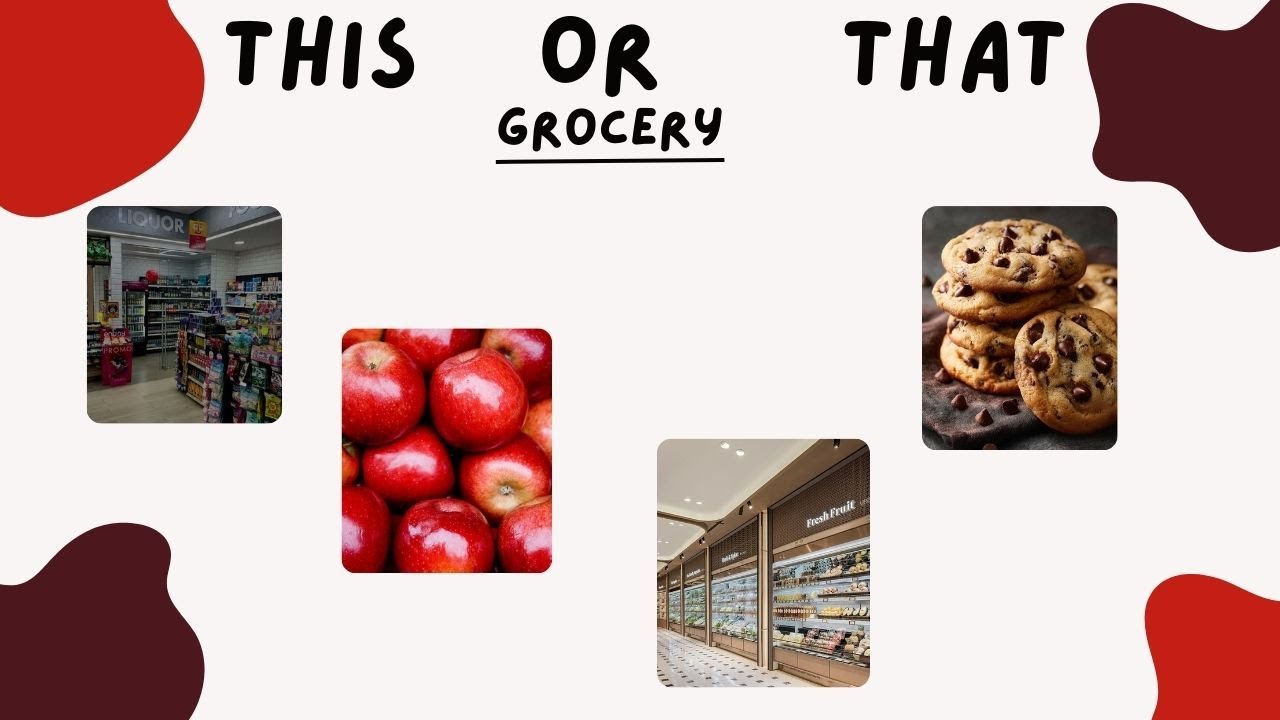 ULTIMATE GROCERY SHOWDOWN!  Visual This or That Challenges (No Talking!)