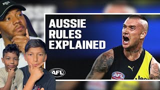 AMERICAN FAMILY REACTS To A beginner’s guide to Australian Football | AFL Explained