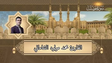 القارئ محمد مولود الشاماني تلاوة عراقيه من سورة فصلت من الاية ١٩ إلى نهاية السوره