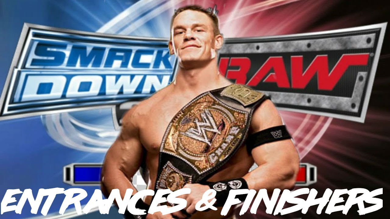 Wwe Smackdown Vs Raw 07 Entrances Finishers John Cena Youtube