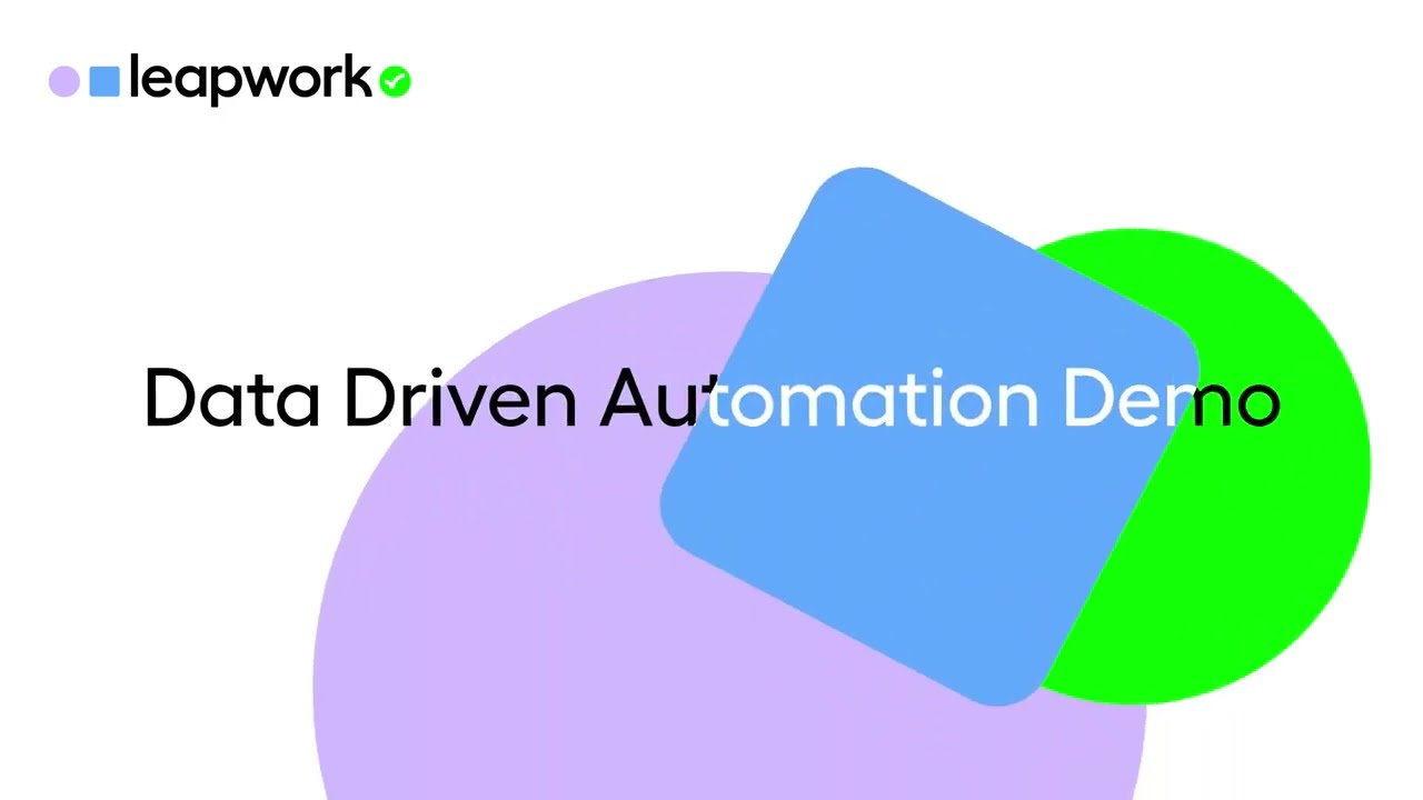 Data Driven Automation Demo