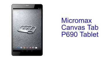 Micromax Canvas Tab P690 Tablet