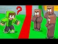Villagers SPLIT The Village in HALF in Minecraft!