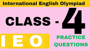 Article Practice Questions | Class 4 English Grammar | SOF International English Olympiad