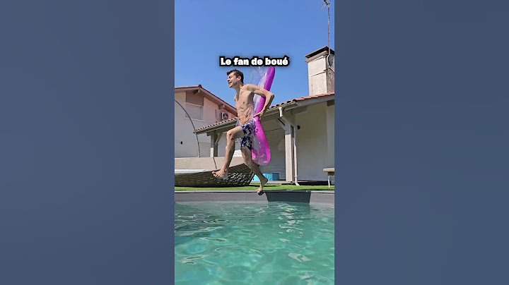 Les Différentes façon de Rentrer dans L'eau