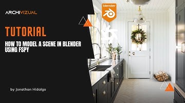 How to Model a Scene in Blender Using fSpy