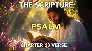 The Scripture - Psalm Chapter 63 Verse 1 | Christ Loves You Forever