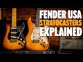 Which is The STRAT for You? EVERY USA Fender Strat Model Explained!