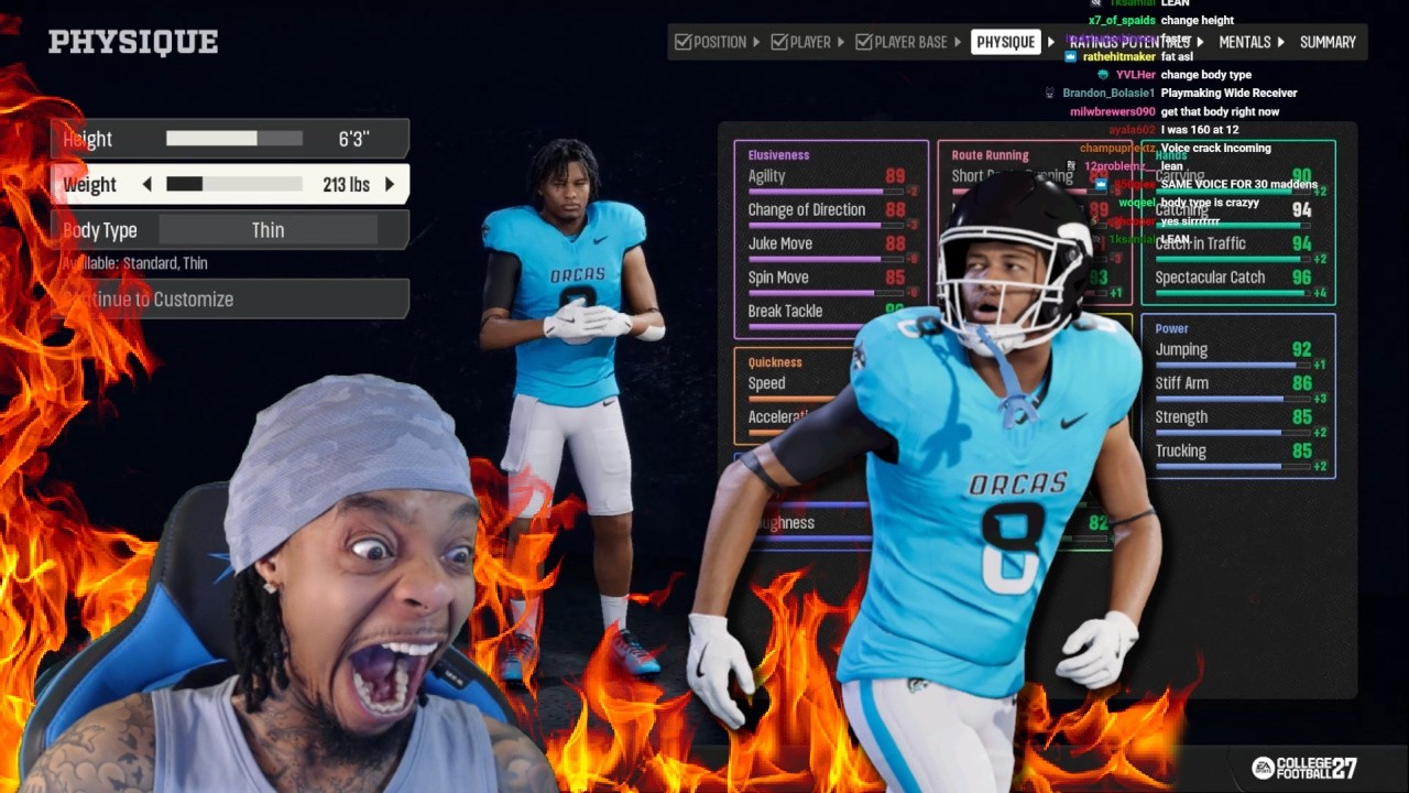Flight Creates The MOST RARE 2 Way 5 STAR WR In College Football RTG 27 Prospect! (11 OFFERS)
