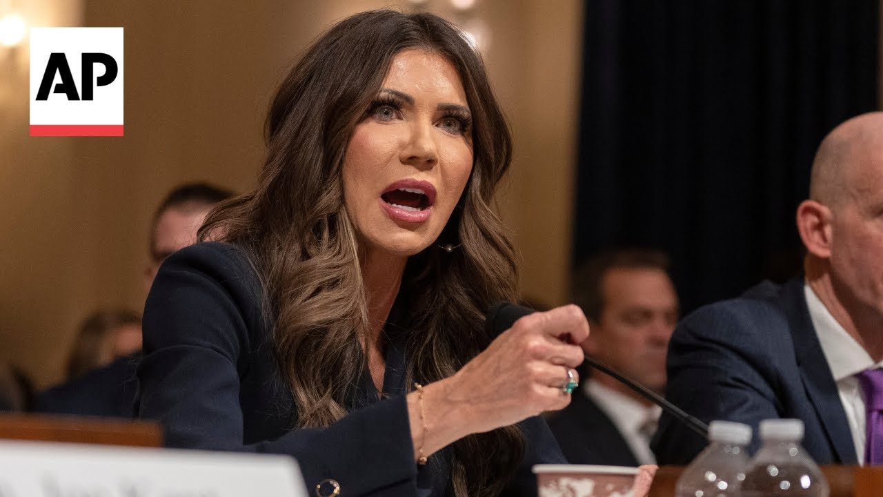 Kristi Noem defends Trump's hard-line immigration policies