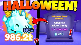 Pet Simulator X Halloween event - event pets, eggs, and currency