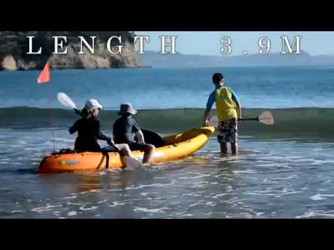 Viking Kayaks family kayak the 2 + 1 - Double,Triple or Solo!