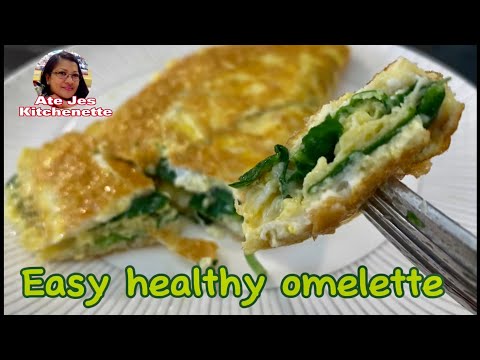 Easy healthy breakfast Omelette