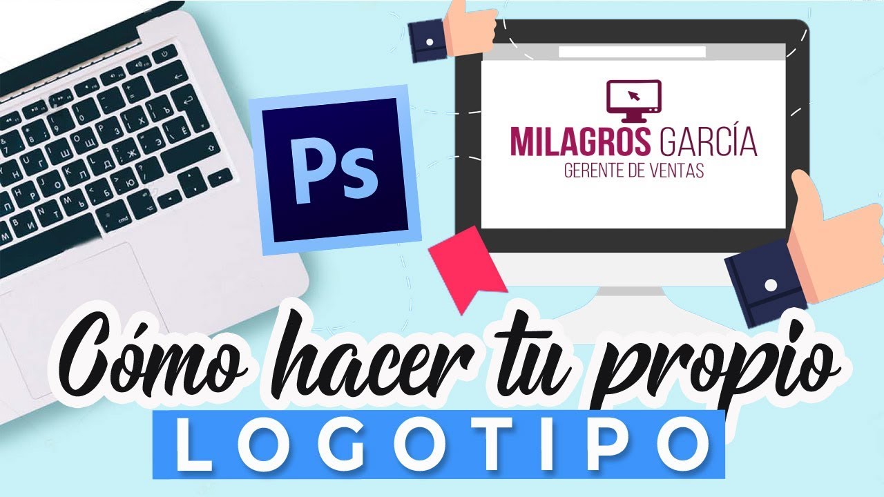 Como hacer tu propio logo fácil y rápido - Logo Design Photoshop ...
