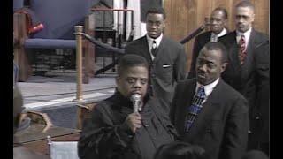 Rev. James Moore  SINGING, PREACHING & TESTIFYING @ Fellowship Chicago (1998)