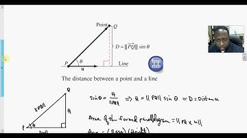 11 5 Lines and Planes in Space   Derive and Calculate the Distance Between a Point and a Plane