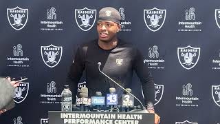 Las Vegas Raiders CB Decamerion Richardson from NFL Rookie Mini-Camp #lasvegasraiders