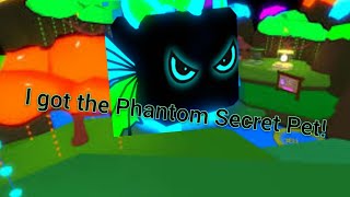 I got the Phantom Secret Pet! [My first Secret!] Bubblegum Simulator