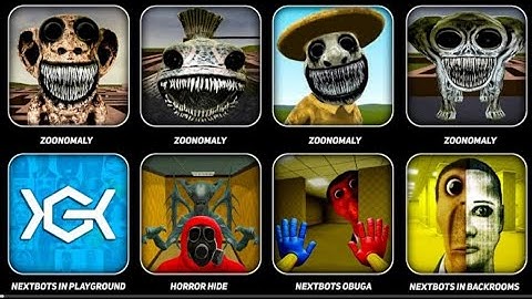 Nextbots in Playground Mod Zoonomaly,Horror Hide,Nextbots Obuga,Nextbots in Backrooms | Gameplay