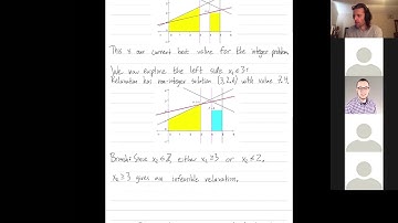 Linear Programming 52: Branch and bound