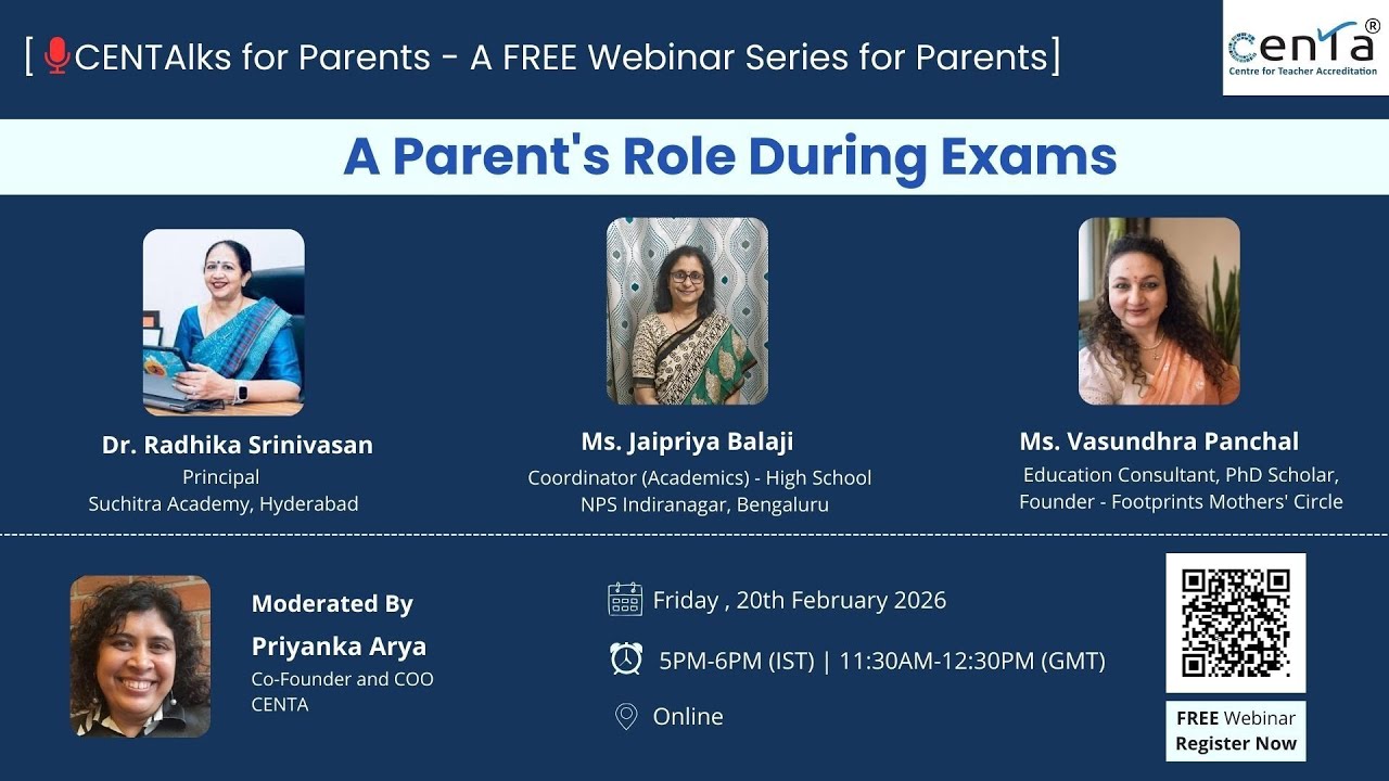A Parent's Role During Exams