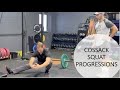 Cossack Squat Progressions