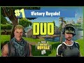 VICTOIRE ROYALE EN DUO SUR FORNITE (LE RETOUR)