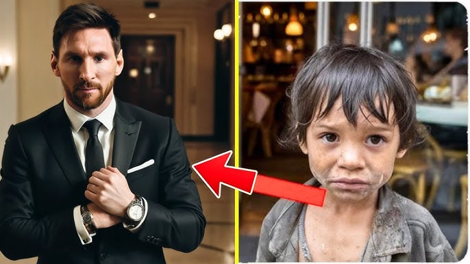 NIÑO SIN HOGAR ES HUMILLADO EN UN RESTAURANTE, HASTA QUE LIONEL MESSI HACE ESTO... - YouTube