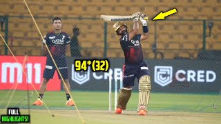 IPL 2024 : RCB First Practice Camp Full Video Highlights | Green, Alzarri, Maxwell Start Practice