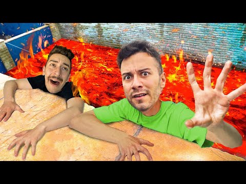 YERLER LAV ZORLU PARKUR CHALLENGE !? 🔥 (Düşersen Ölersin)