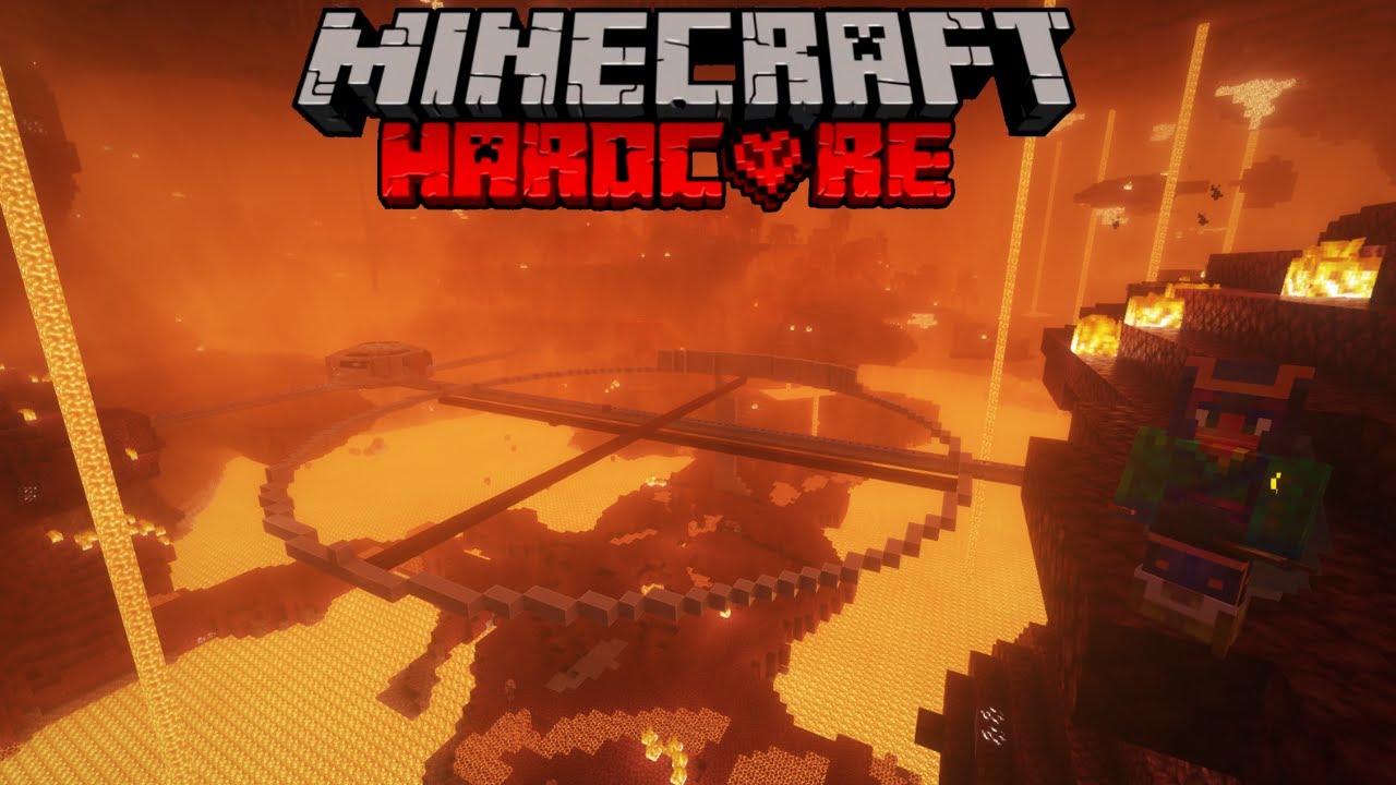 Collecting 50,000 Netherrack in Hardcore Minecraft - YouTube