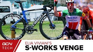 Elia Vivianis Specialized S-Works Venge Disc
