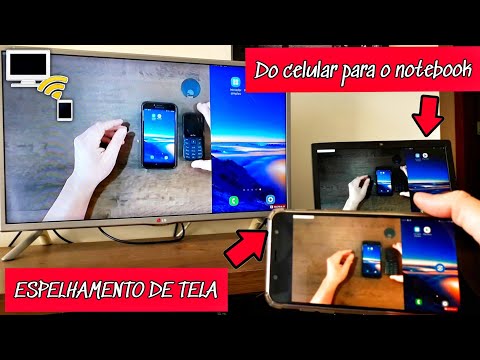 COMO ESPELHAR A TELA DO CELULAR NO NOTEBOOK(COM AUDIO) FACILMENTE | 2022