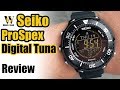 Seiko Prospex Digital Tuna SBEP001 Review