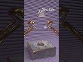 0% vs 100% TWO Gold Sphere Simulation | 3DCG Soft Physics Simulation